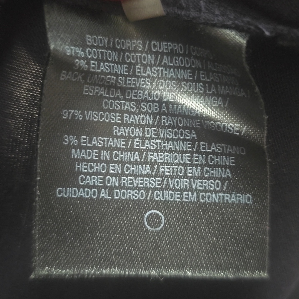 Tahari | Women's | Blouse | Neon Green and Black Animal Print | Size L - Picture 8 of 9